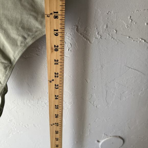 Everlane Bodysuit Womens Small Supima Cotton Stretch‎ V Neck Cap Sleeve - Picture 5 of 9